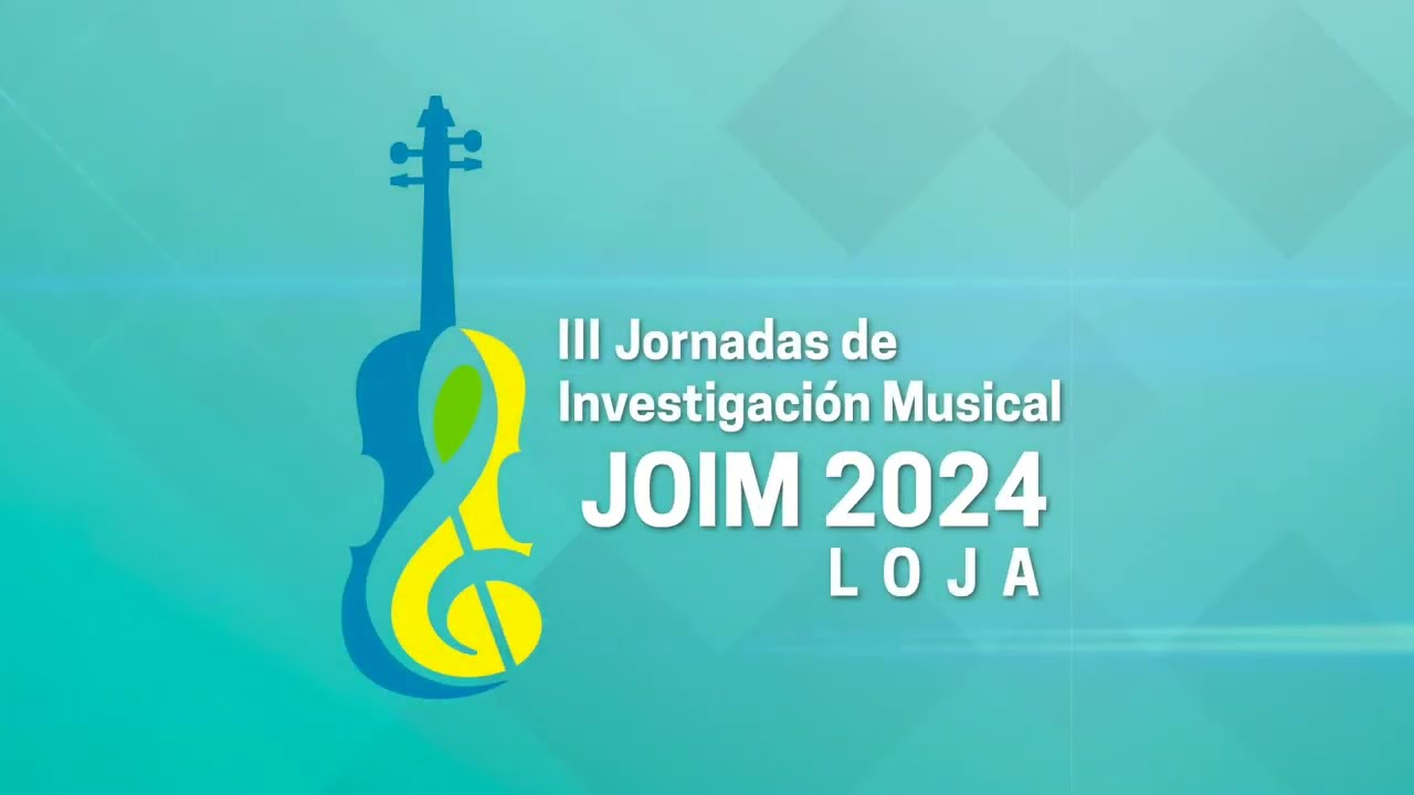 Spot promocional | Jornadas de Investigación Musical JOIM 2024