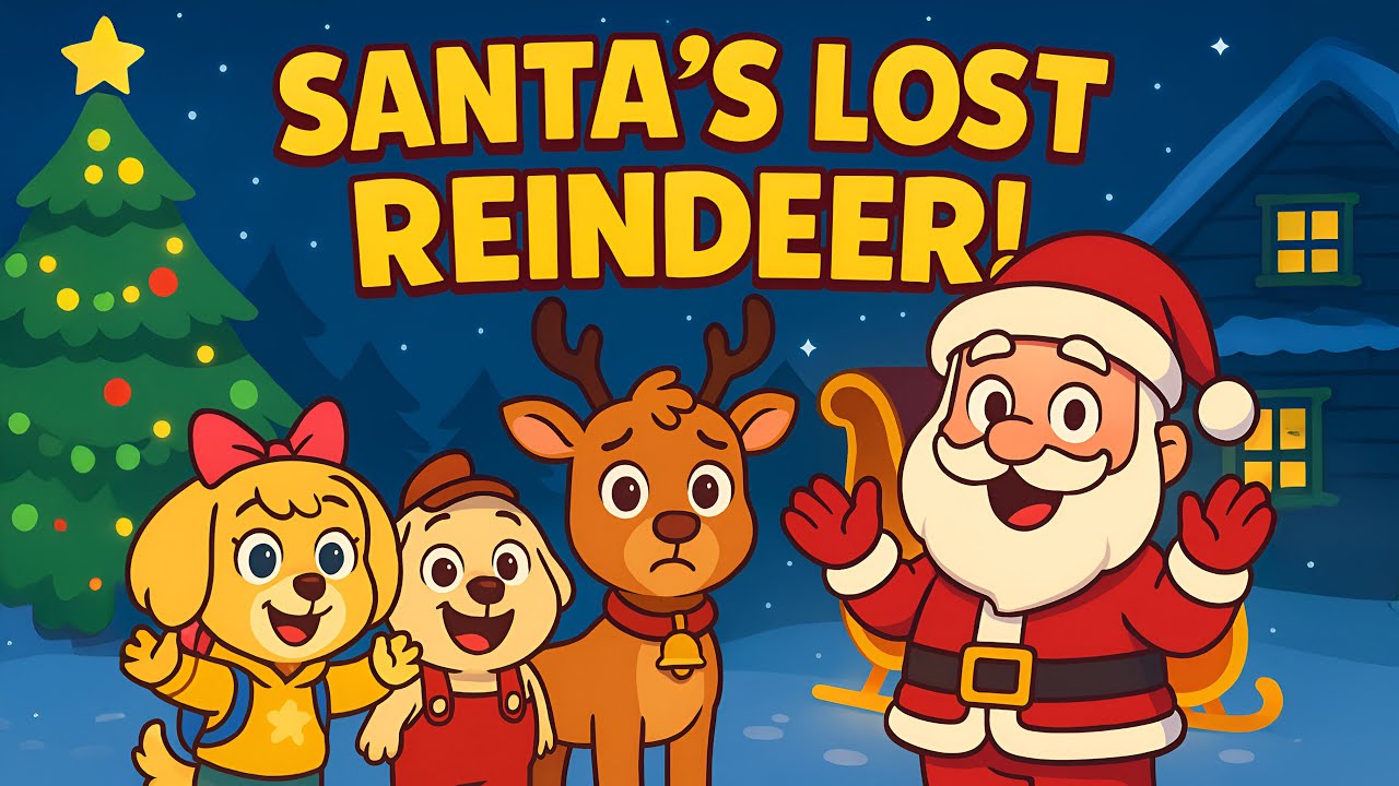 🎅 The Ben Family Farm: Santa’s Lost Reindeer ✨ Christmas Adventure for Kids 🎄 Kindness Story