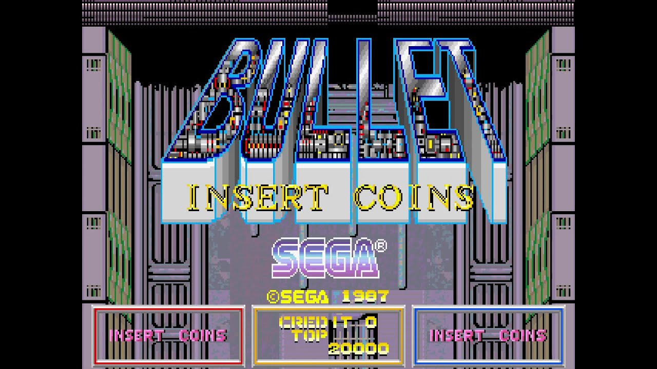 Bullet (バレット). [Arcade - Sega R&D 1]. (1987).EMMY. ALL.
