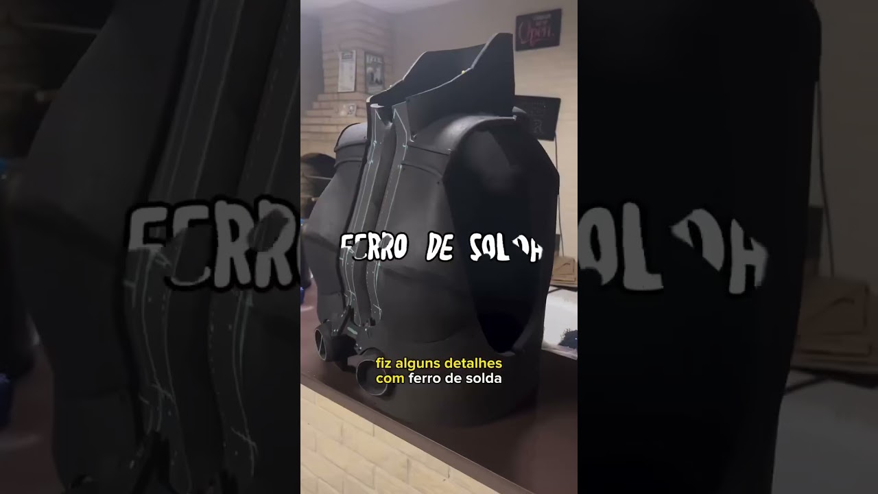 Como fazer uma ARMADURA pro seu cosplay! parte1