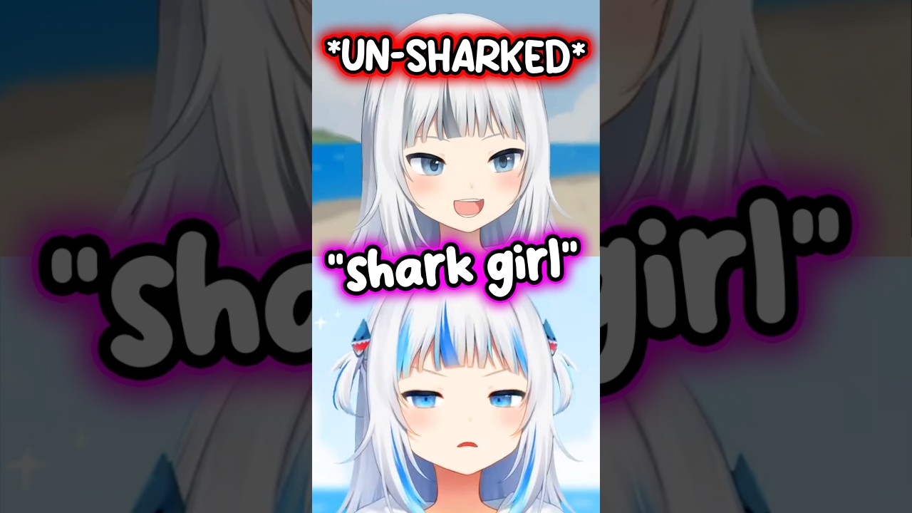 Gura gets UN-SHARKED And Gets Upset 