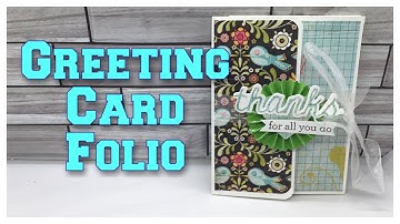 Greeting Card Folio