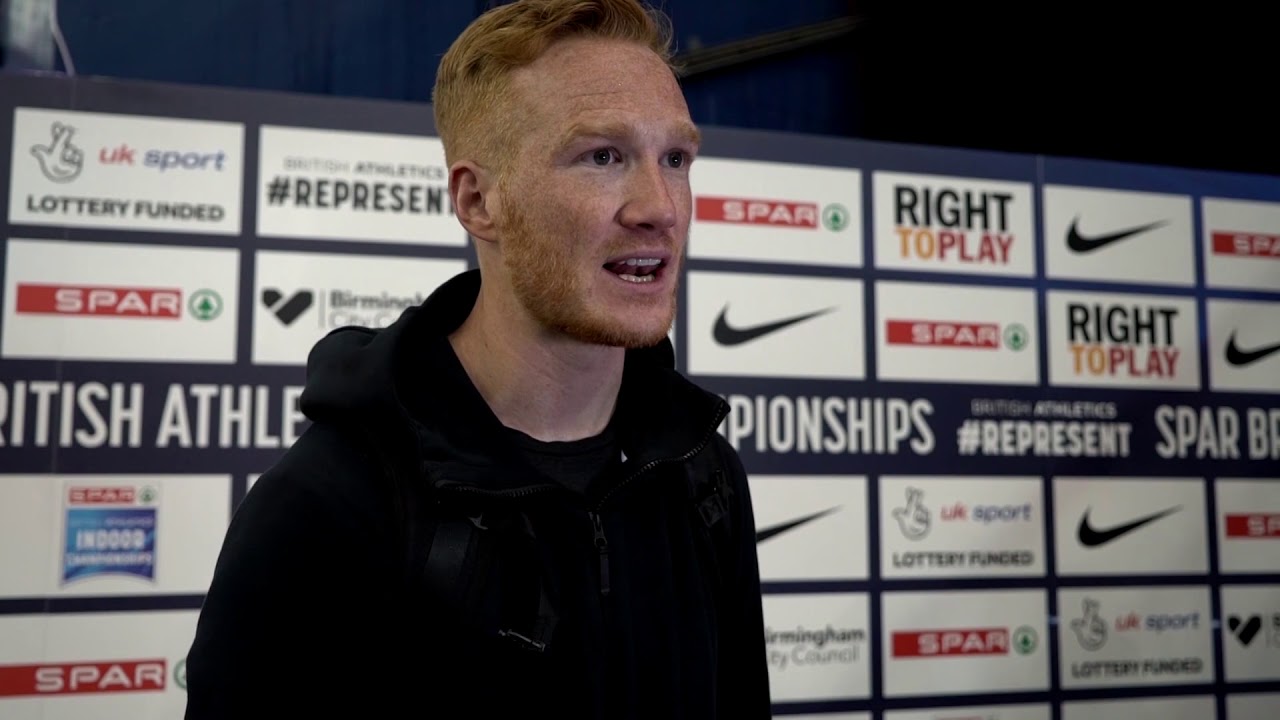 Greg Rutherford - Men's Long Jump Final - SPAR British Athletics Indoor Championships