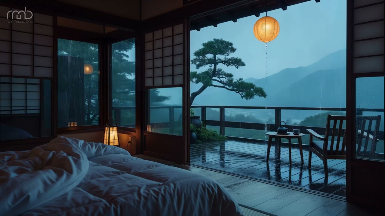 NIGHT RESET | Lullabies in the rain, erasing the day with quiet grace