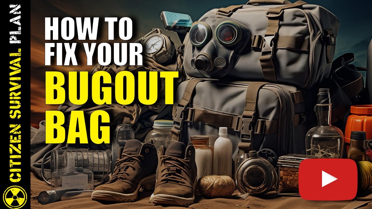 Why Your Bugout Bag is Stupid & How to Fix It ☢️