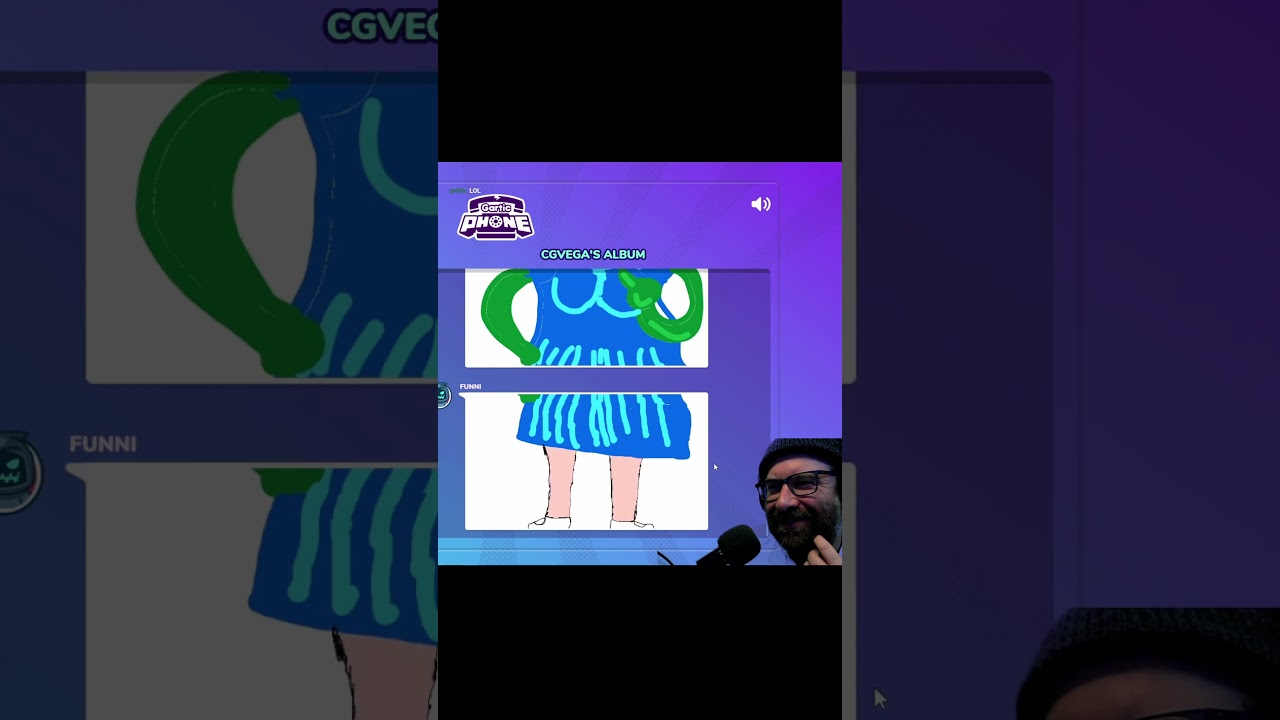 Gartic Phone Exquisite mode has handsome squidward 🦑  