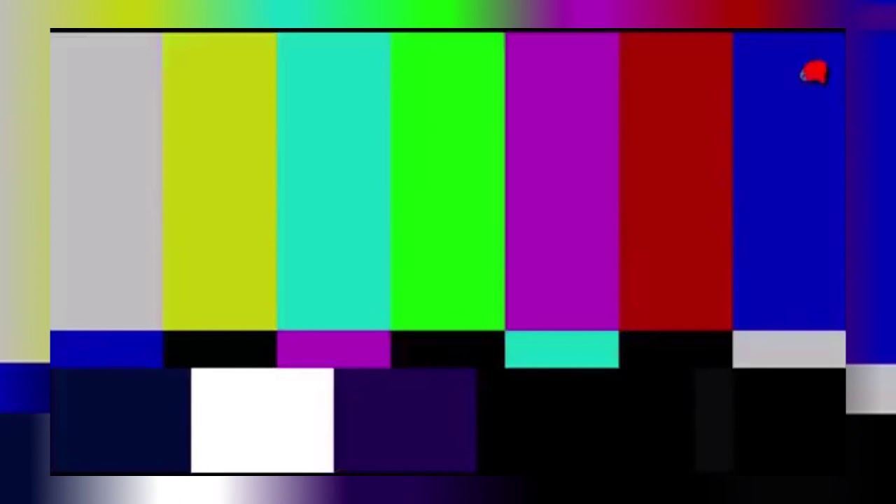 Помехи телевизора для видео (вставка для видео) - YouTube