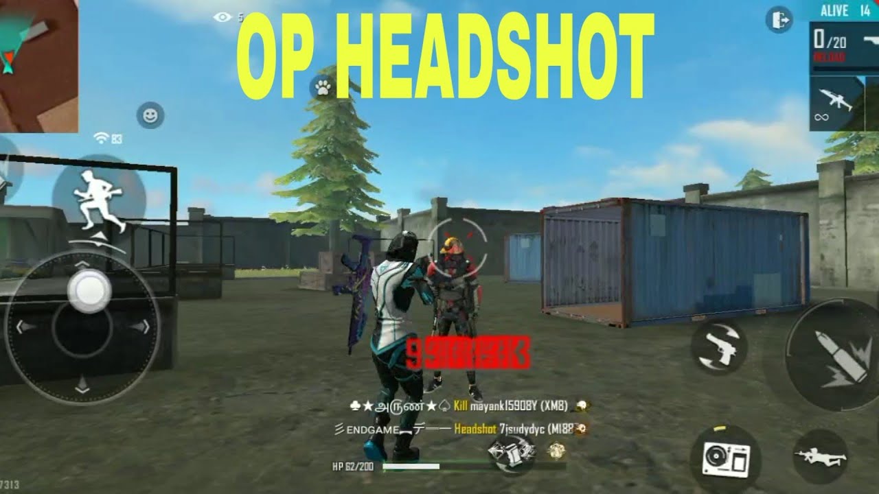 OP GAME PLAY CLASH SQUAD IN FREE FIRE OP HEADSHOT GAME PLAY - YouTube
