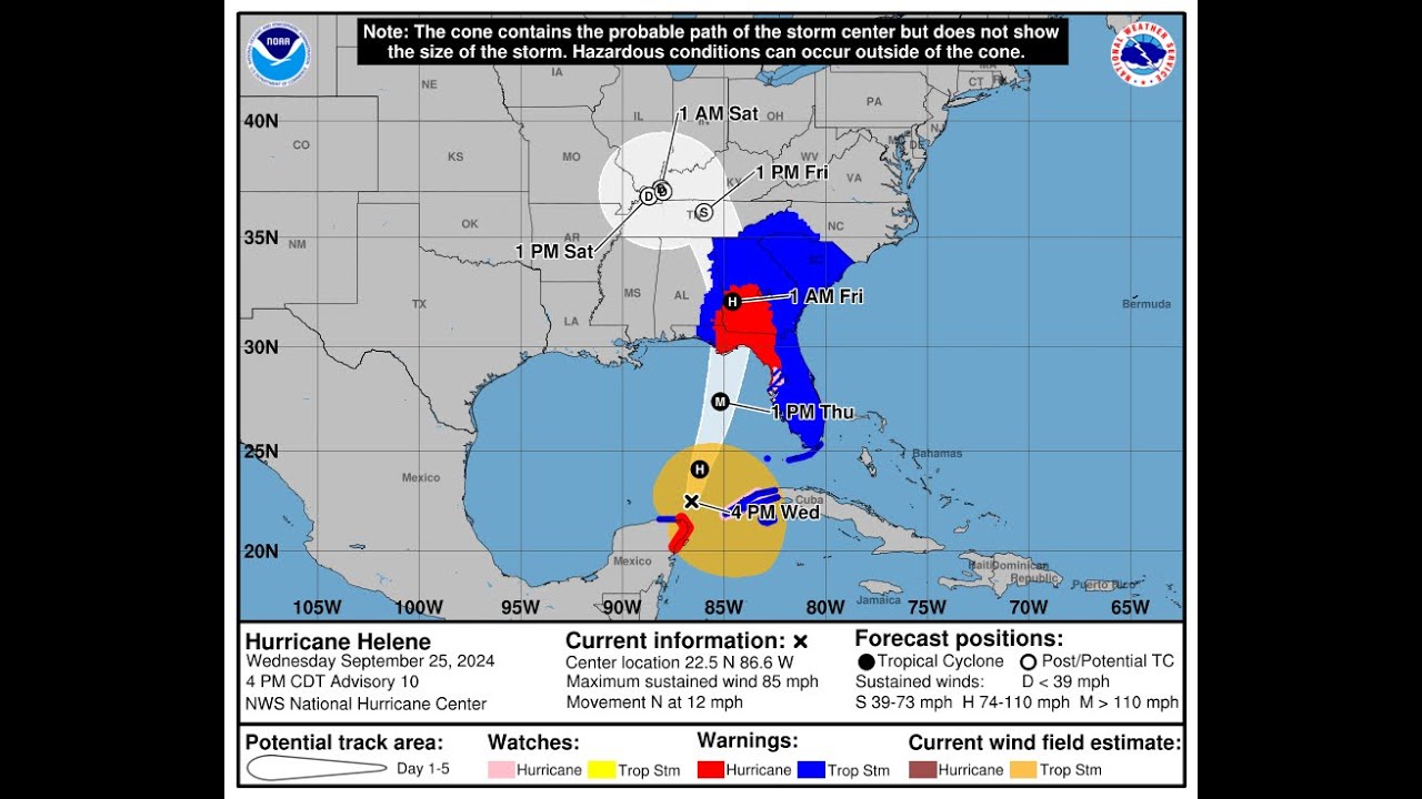Interview with Clay Chaney at NWS Greenville-Spartanburg (Hurricane Helene)