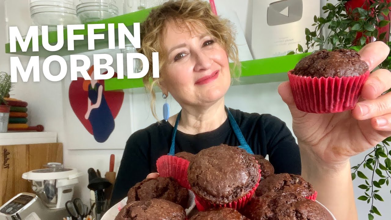 MUFFIN morbidi in 5 minuti, al cioccolato! 🍫