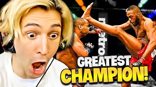 Jon Jones Is The Greatest Fighter of All Time | xQc Reacts