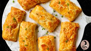 Creamy Cajun Chicken Puff Pastry Pockets