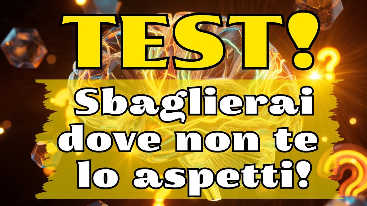 LA PAROLA CHE TUTTI DIMENTICANO! 30 DOMANDE CHE TI METTERANNO ALLA PROVA CON ERRORI INASPETTATI.