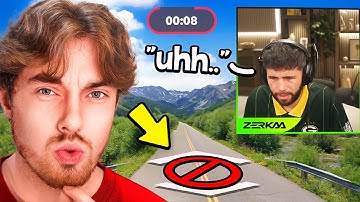 Geoguessr Pro Reacts to Zerkaa Playing NO MOVE Duels