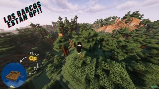 Paso Minecraft Pero Los Barcos están OP!! || Minecraft ||