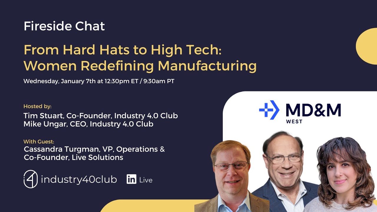 From Hard Hats to High Tech:  Women Redefining Manufacturing