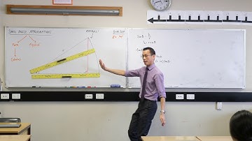 Small Angle Approximations (1 of 4: Proof)