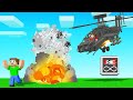 Minecraft BUT We’re Flying ATTACK HELICOPTERS!