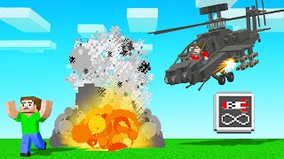 Minecraft BUT We’re Flying ATTACK HELICOPTERS!