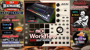 AKAI MPC ONE - #488 DEEP House Music MPC 1 ft. Roland TR-8S workflow  #DJ_SharpMC_LIVE,#MPC_ONE,#MPC