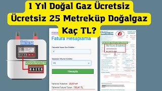Konutlarda 1 Yıl Doğal Gaz Ücretsiz Konutlarda Ücretsiz Aylık 25 Metreküp Doğalgaz Kaç Tl?