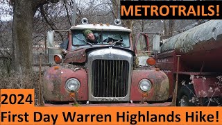 Metrotrails First Day Warren Highlands Hike 2024!