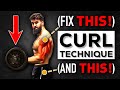 How to grow big biceps with perfect curl technique science explained