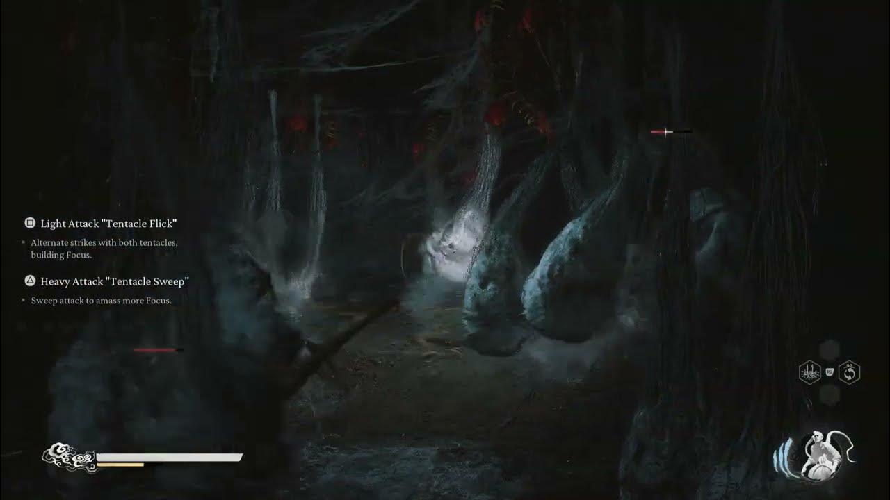 Black Myth Wukong Webbed Hollow Pool of Shattered Jade Farming Will and XP with Hoarfrost