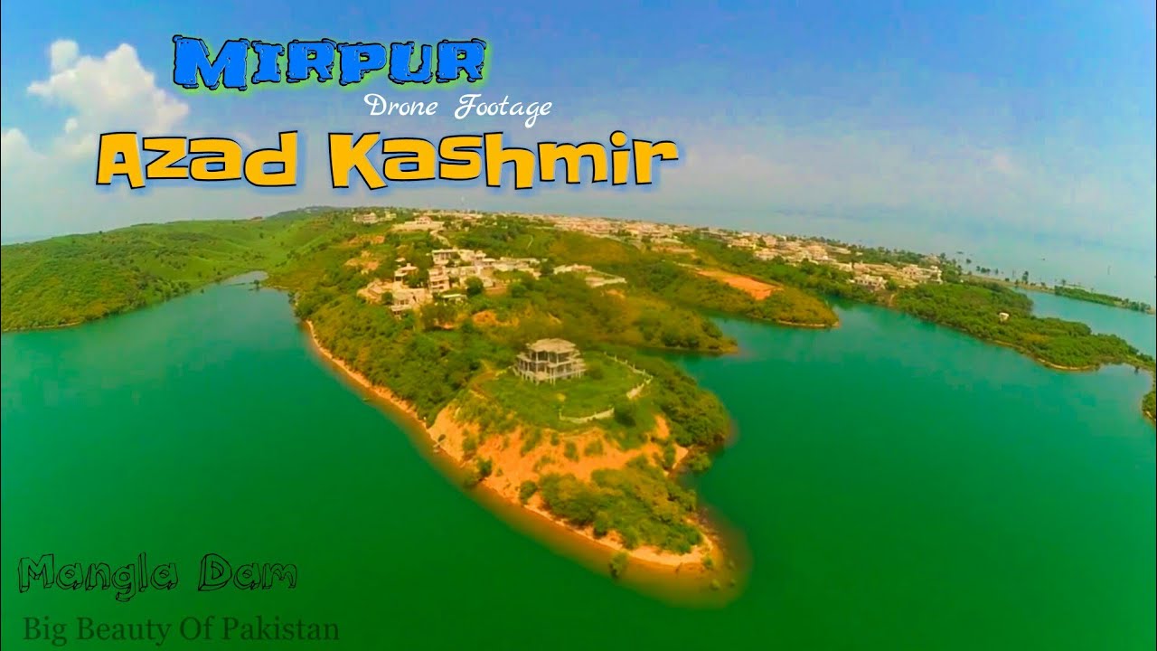 Mirpur city, Azad kasmir || Mirpur drone footage || Mangla Dam || Big Beauty of Pakistan
