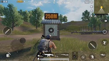 PUBG MOBILE 0.4.0 Shooting range, training mode and setting menu