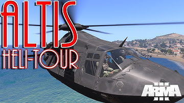 Arma 3 Altis Gameplay!: Air Tour -- ARMA 3 -- (Dev Build)