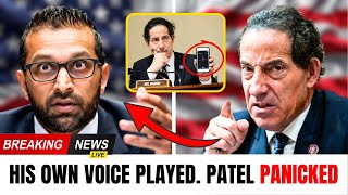 5 Minutes Ago Raskin Played The Epstein Audio Patel Had No Explanation