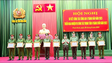 Công an tỉnh tổ chức hội nghị sơ kết công tác 6 tháng đầu năm 2023
