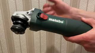 картинка: Обзор болгарки Metabo W 750-125