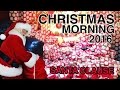 Christmas Morning kids opening presents 2016 EPIC (Santa was here)