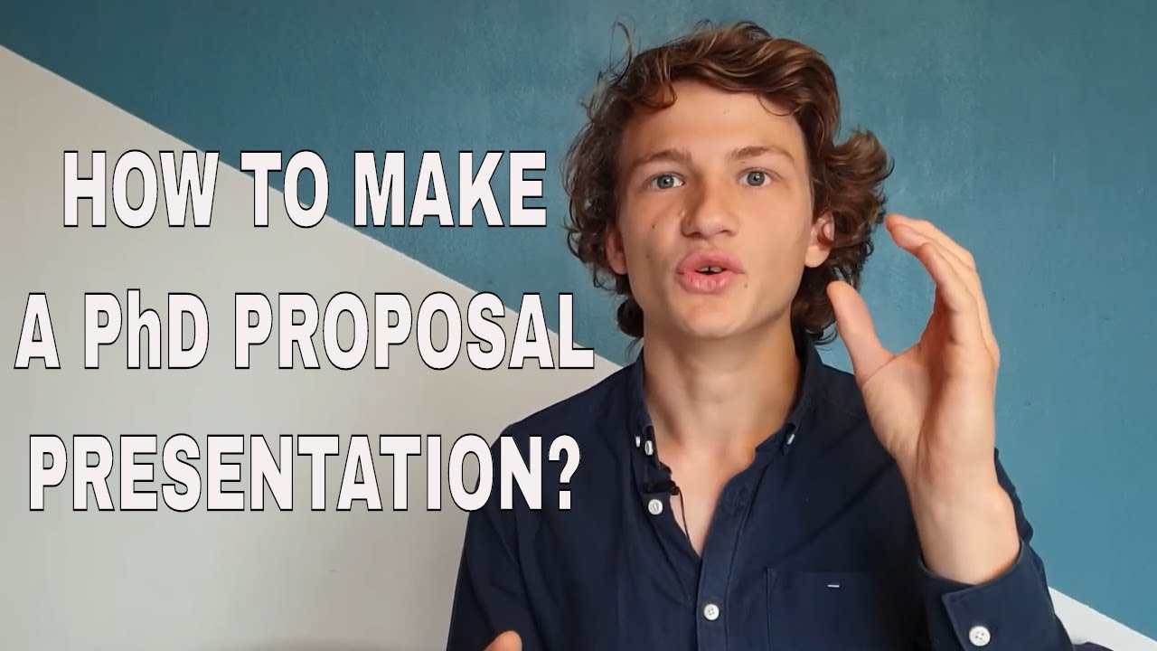 how to make phd proposal presentation