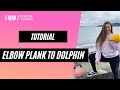 ELBOW PLANK TO DOLPHIN TUTORIAL