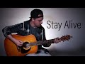 "STAY ALIVE" by Smile Empty Soul [Full Band Cover by Alex Krotz]