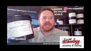 explaining emulsion differences for screen printers