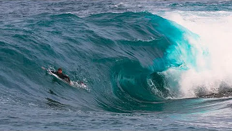 WE PROBABLY SHOULDN’T HAVE TRIED TO SURF THIS WAVE…