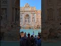 The Trevi Fountain, Rome Italy