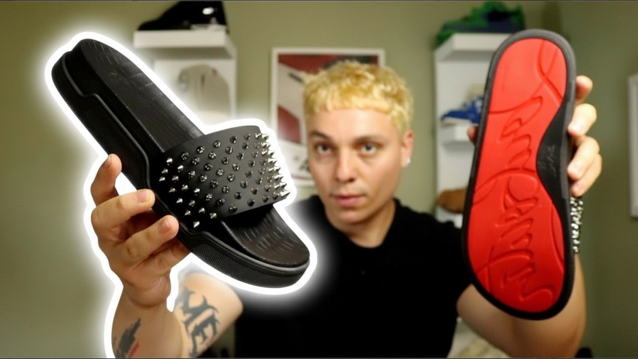 ゆ*う様 Christian Louboutin Pool Fun Spikes YOU HAVEN'T SEEN THESE! Christian Louboutin Pool Fun Spiked Red