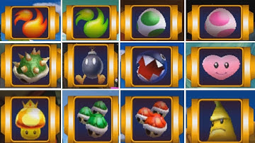 Mario Kart: Double Dash - All Special Items