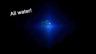 What happens if you fill your terraria world with water.