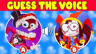 🔊 GuessThe Amazing Digital Circus Character By The Voice...! The Amazing Digital Circus Quiz 🎪🐰🎩