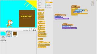 How to program collision detection in Scratch