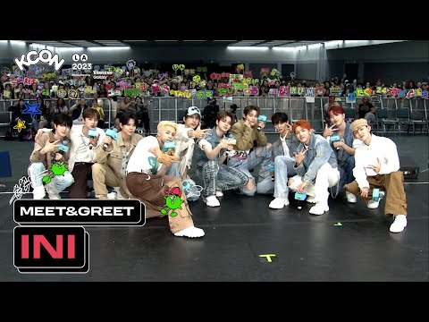 K-POP・アジア INI 35 ENG/KOR/JPN) INI (아이엔아이) | MEET&GREET 👋 | KCON LA 2023 - YouTube