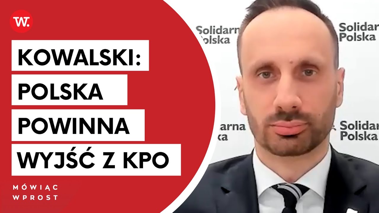 Miniatura: Janusz Kowalski: Polska powinna wyjść z...