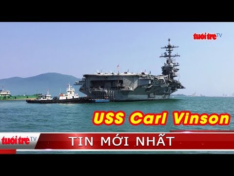 Video ⚡ NÓNG | Tiếp cận hàng không mẫu hạm USS Carl Vinson:... - youtube