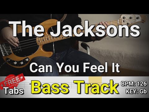 The Jacksons - Can You Feel It (Bass Track) Tabs